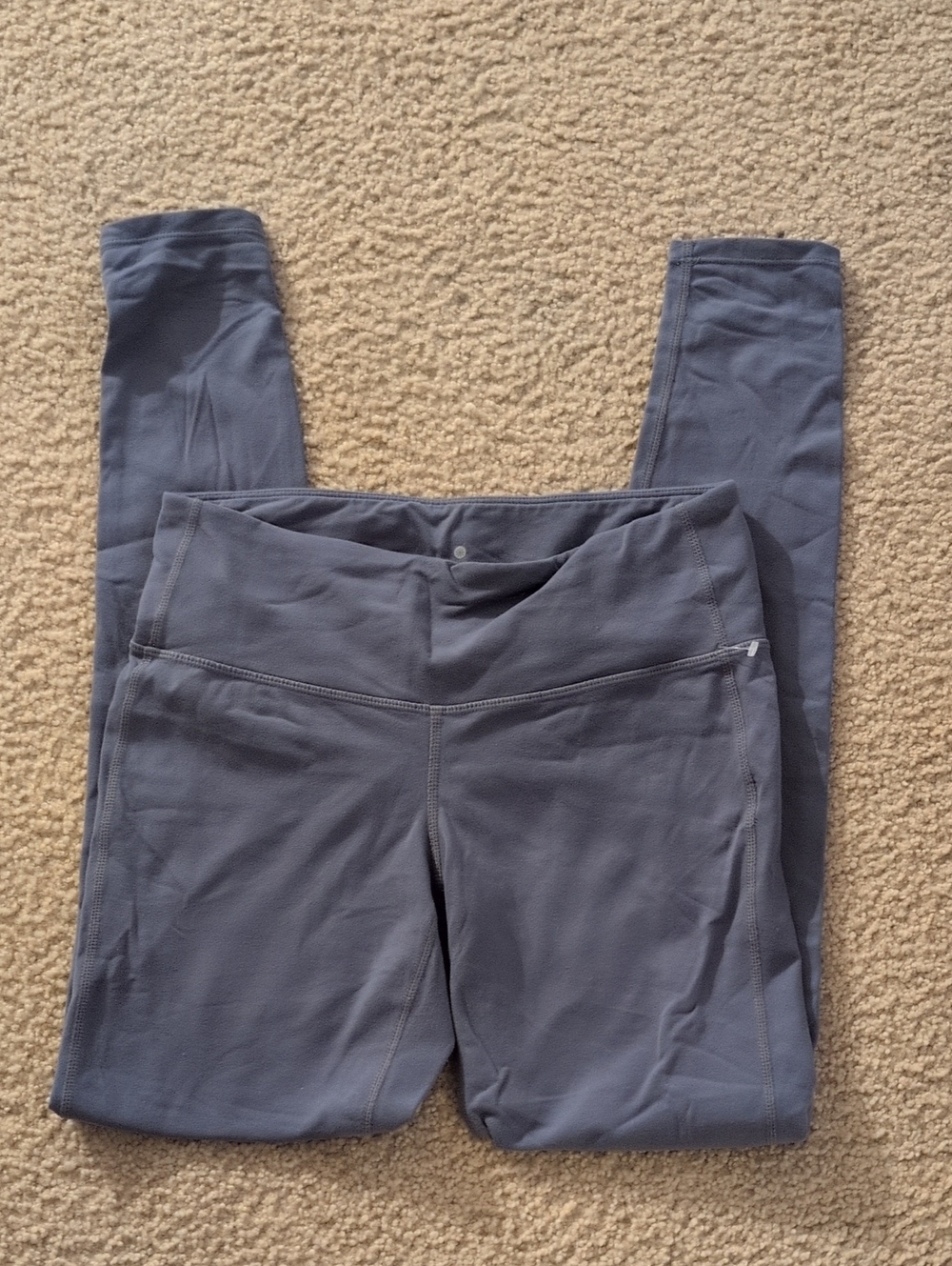 Athleta High-Rise Leggings in Slate Blue